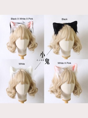 Cat Ears Lolita Hair Clips (LG06)